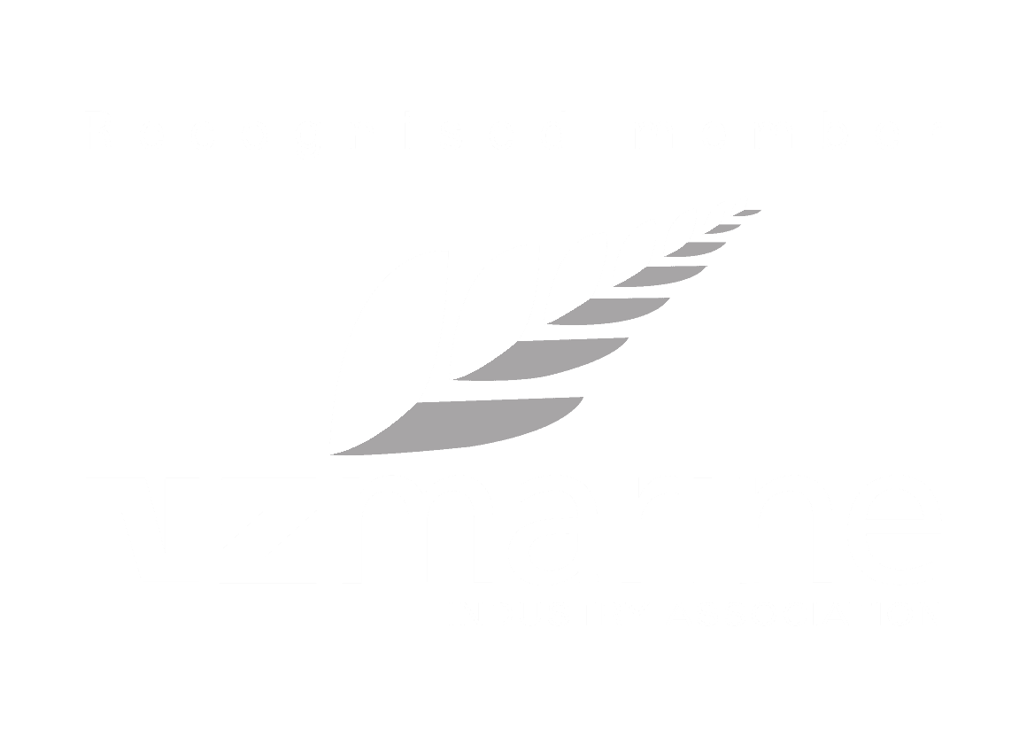 Veslo is a registered company with the New Zealand Marine Logo
